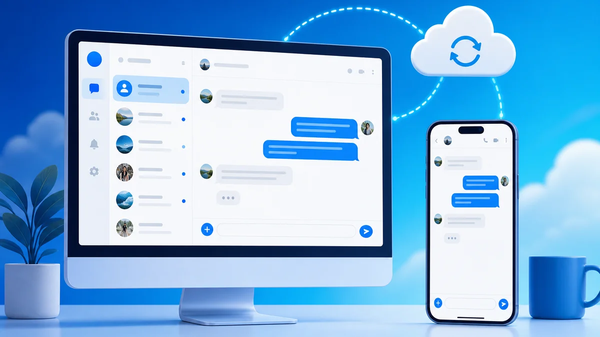 Cloud Telegram synchronisant messages entre appareils